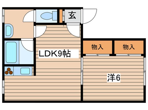 ラメール西線８条の物件間取画像